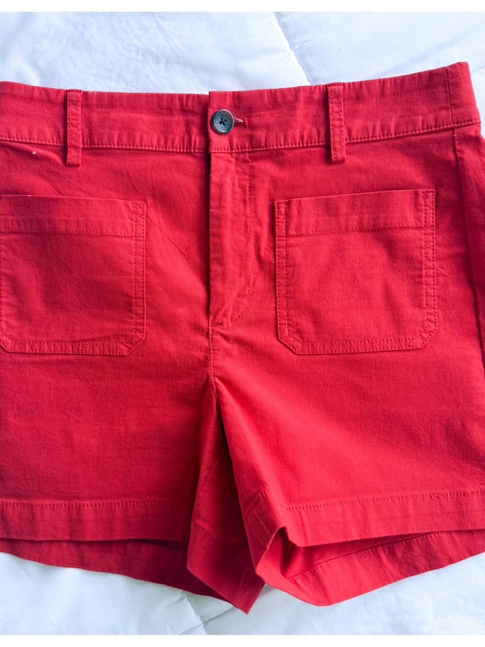 J. Crew Red High-Waist Women's Shorts